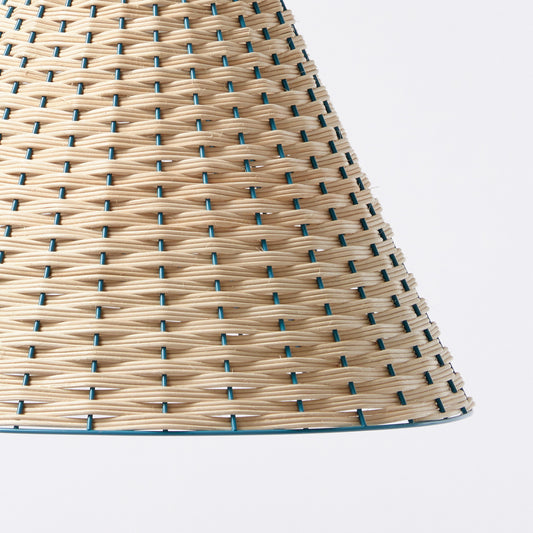 Suspension Paon bleue