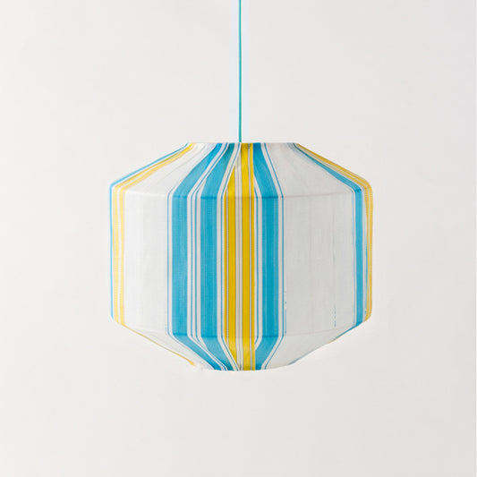 Lampe SUZIE jaune et bleue - suspension