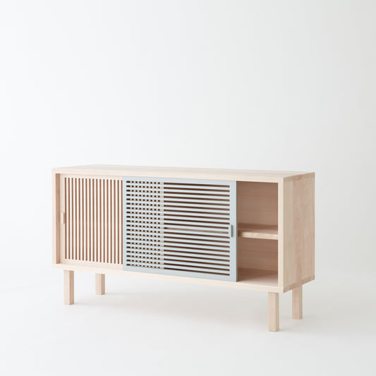 Buffet KYOTO 120 cm - porte teintée