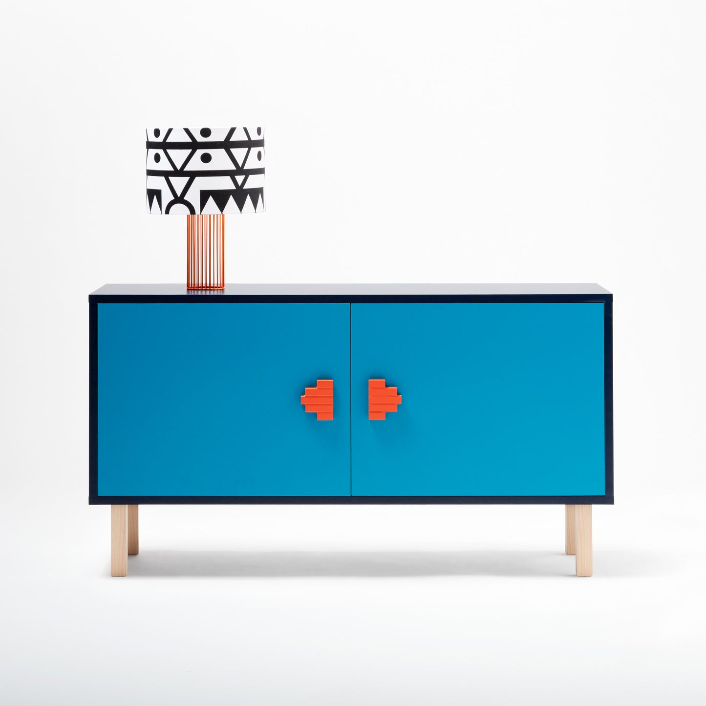 Buffet INVADER 120 cm - bleu
