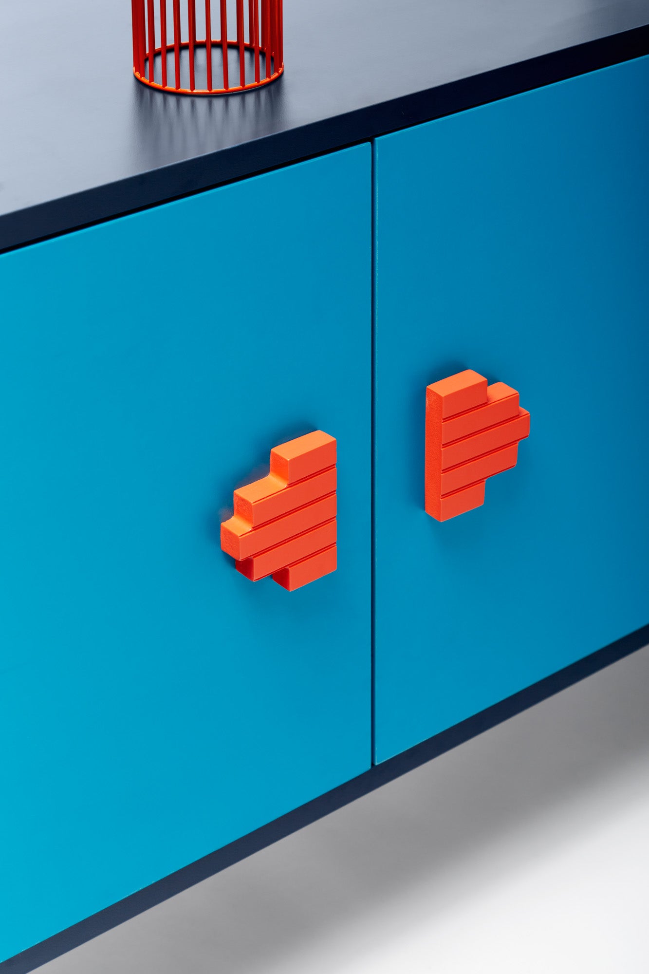 Buffet INVADER 120 cm - bleu