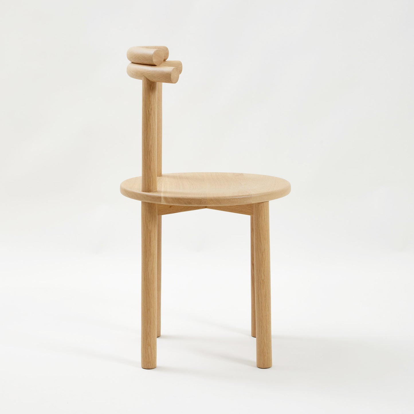 Chaise CURVE chêne naturel