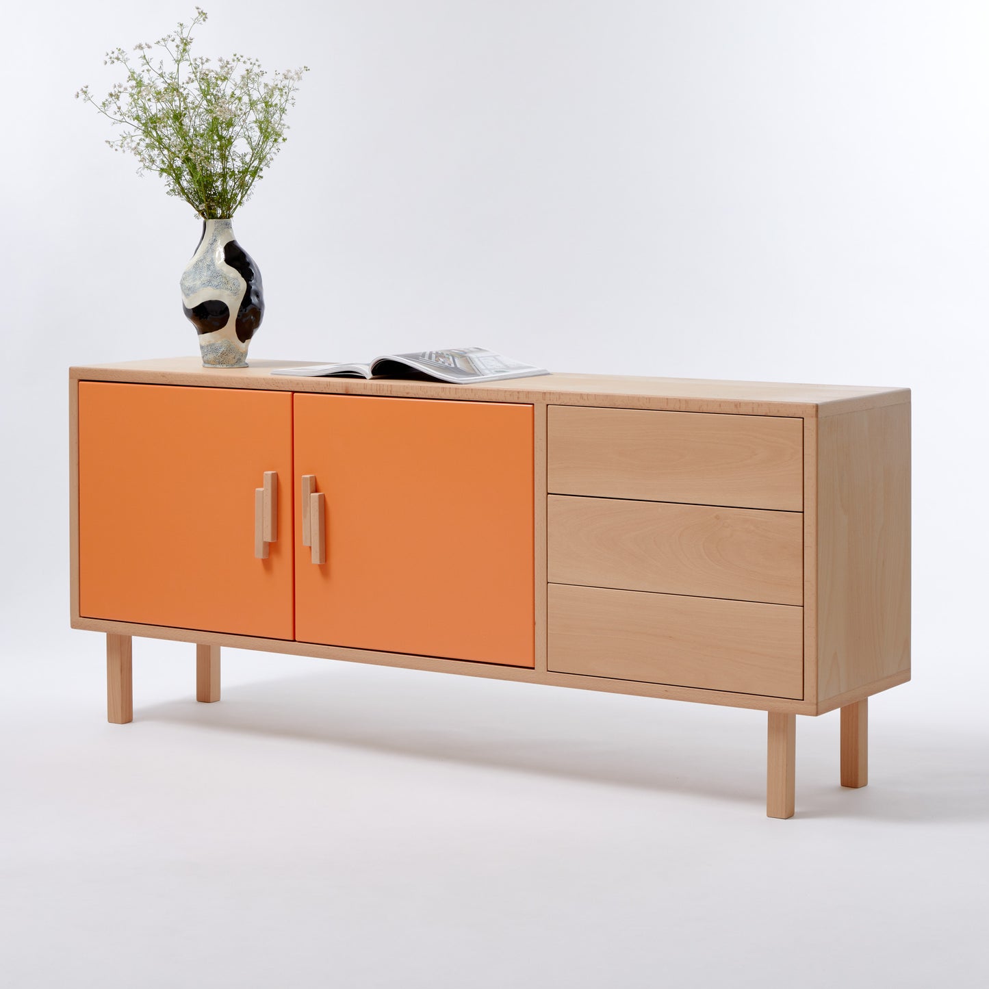 INVADER sideboard 160 cm - with drawers