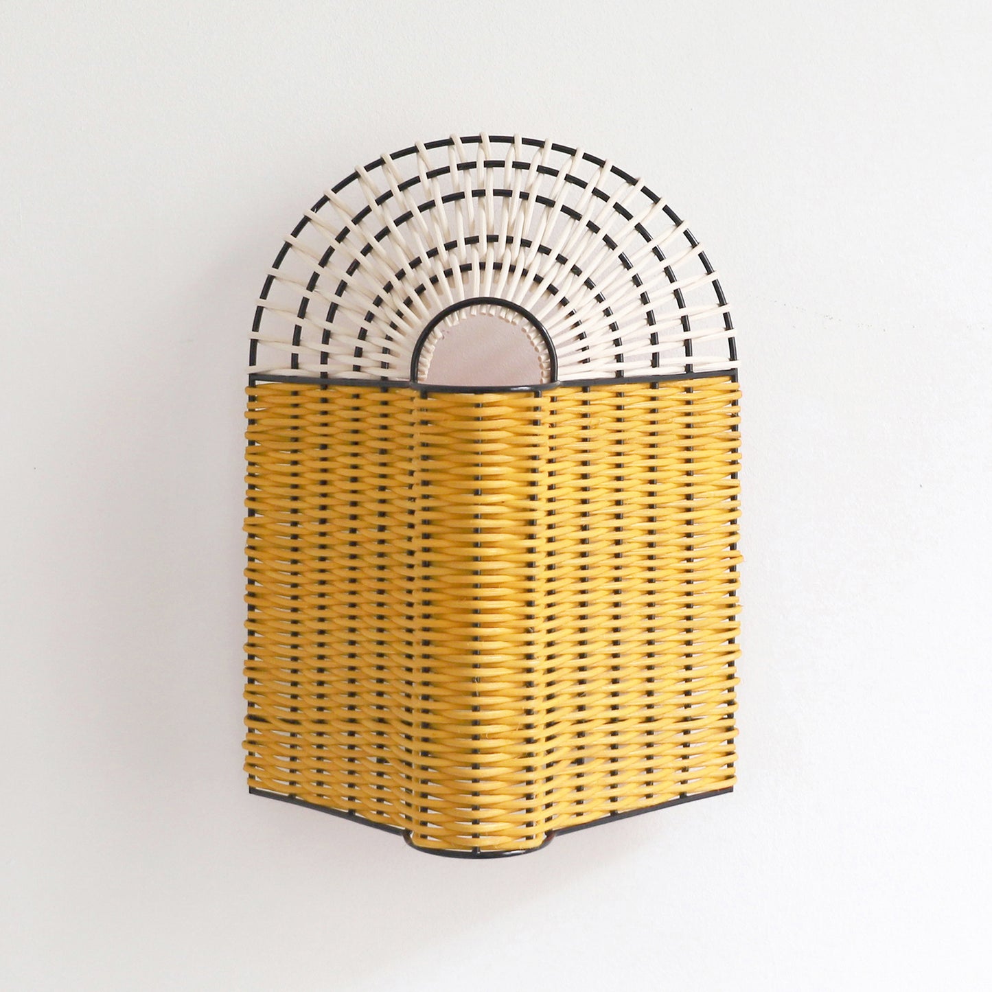Lampe Paon - jaune